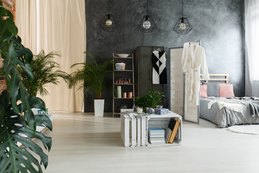 stolik diy ze skrzynki biały