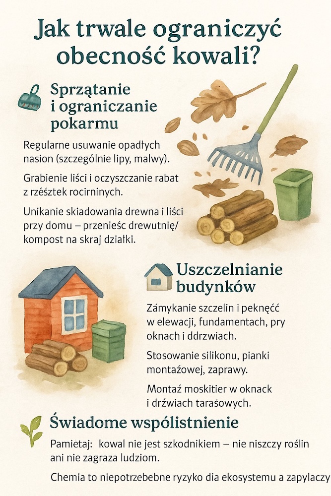 jak trwale ograniczyć kowale w ogrodzie jak na zawsze pozbyć się kowali z ogrodu