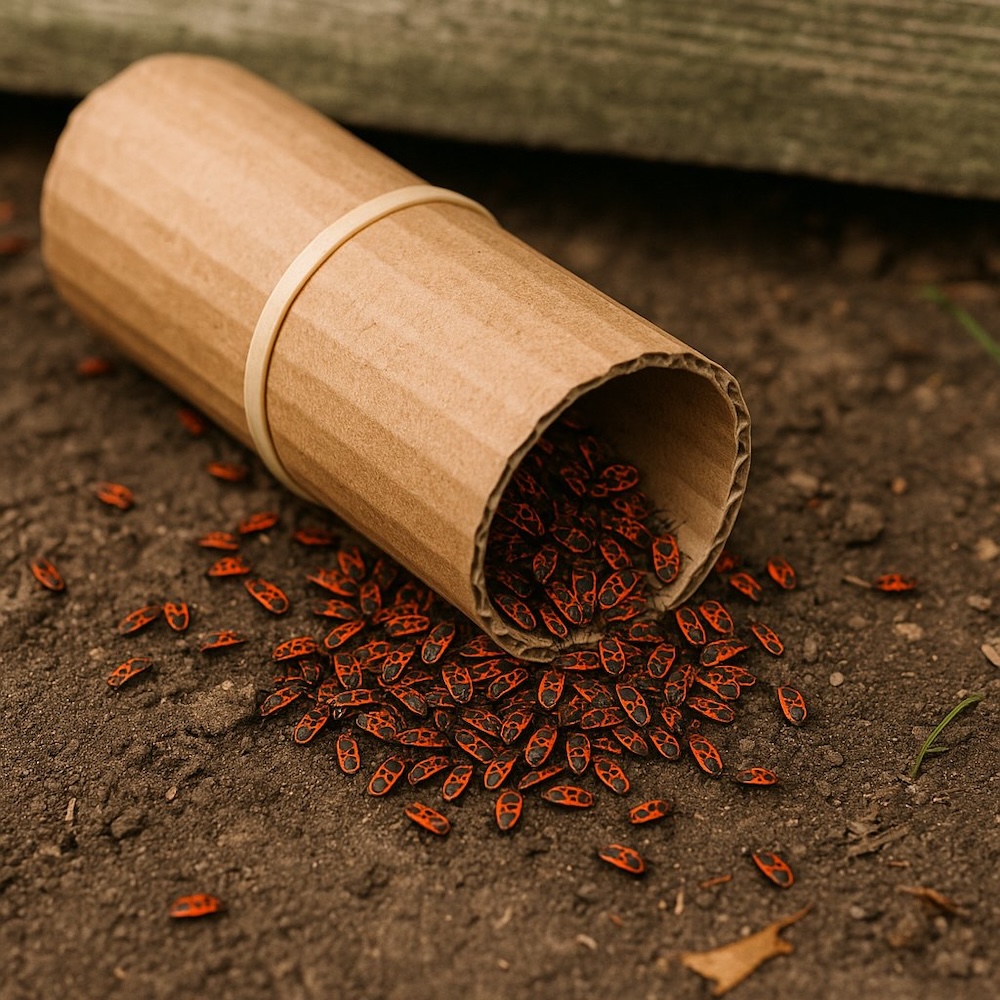 kowal bezskrzydły jak się ich pozbyć - pułapka z papieru zwiniętego w rulon kowal bezskrzydły jak się ich pozbyć - pułapka z rulonu