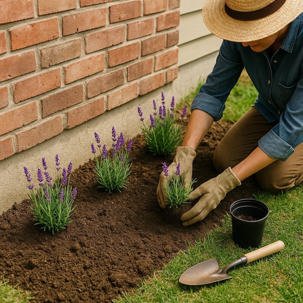 kowal bezskrzydły jak się ich pozbyć - sadzenie aromatycznych roślin przy ścianie kowal bezskrzydły jak się ich pozbyć - sadzenie lawendy przy domu