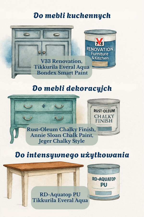 najlepsze farby do różnych zastosowań