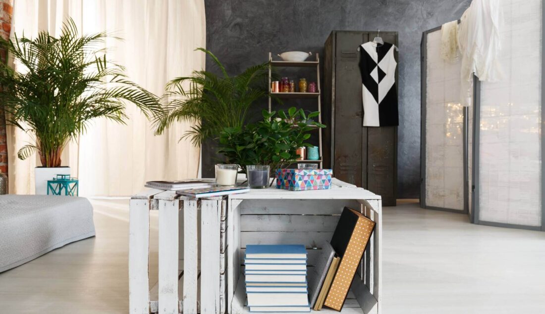 Stolik ze skrzynki – instrukcja DIY