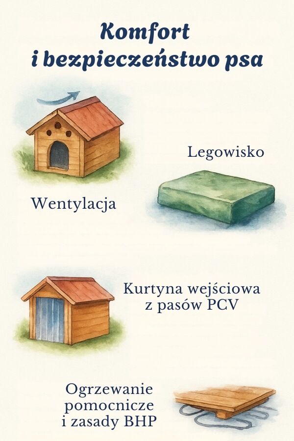 Buda dla psa – projekt z zachowaniem bezpieczeństwa