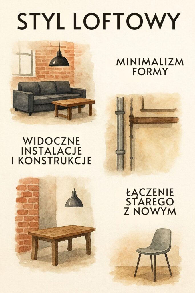 Główne cechy stylu loft we wnętrzach Loftowe wnętrza - najważniejsze cechy