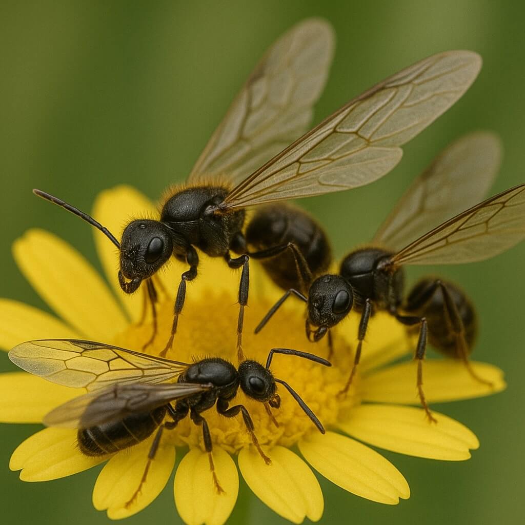 Owad podobny do osy - mrówki skrzydlate