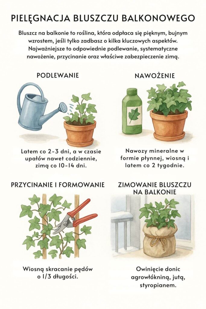 Jak dbać o bluszcz? Wskazówki 