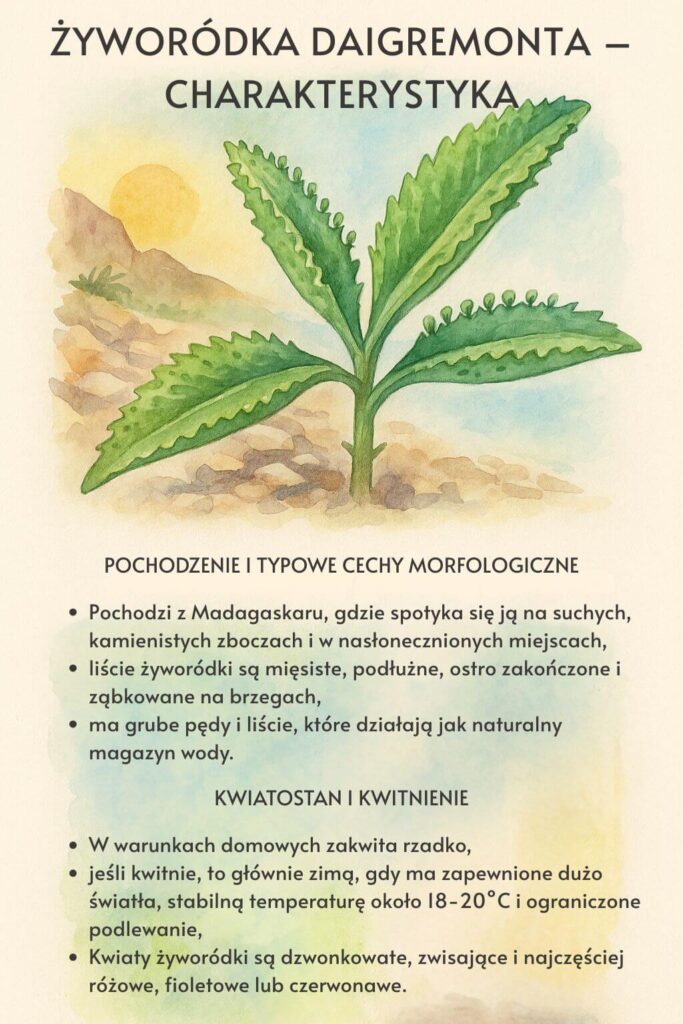 Żyworódka daigremonta - najważniejsze informacje 