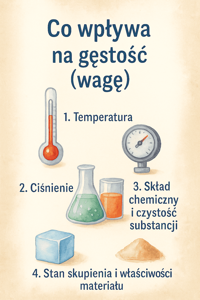 1 litr - ile to kilogramów i co wpływa na gęstość 