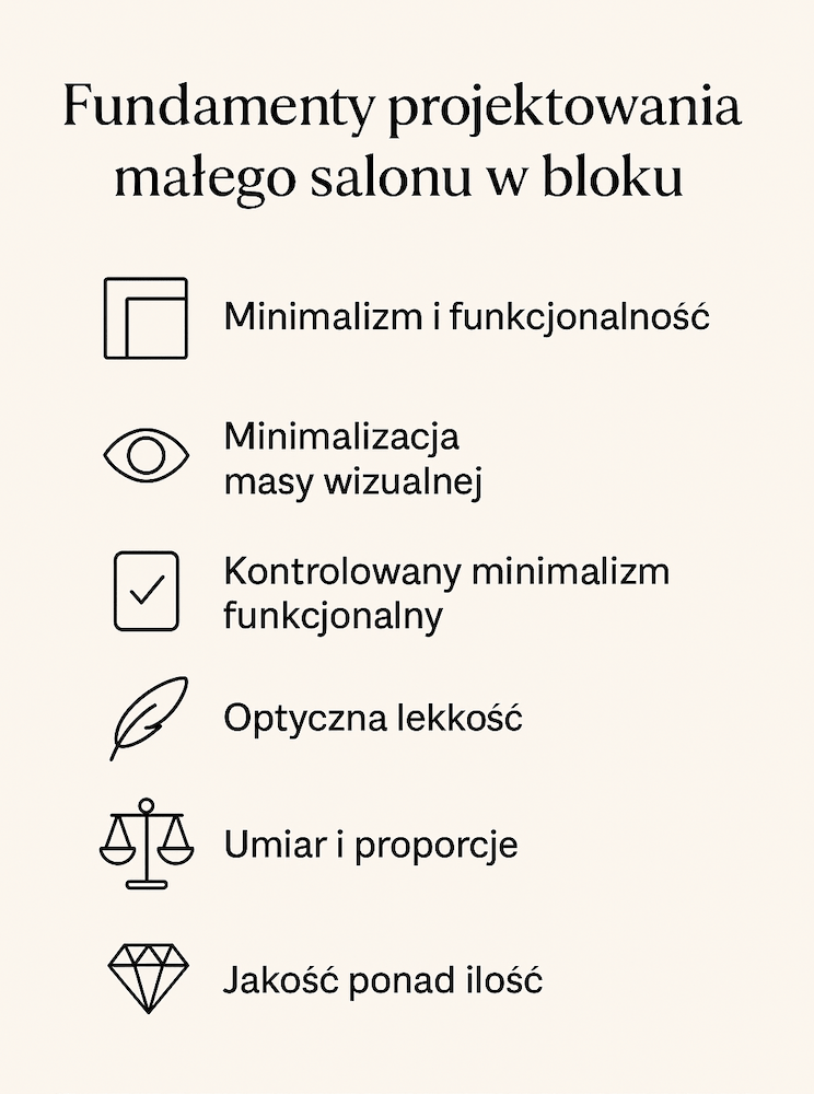 aranżacja salonu salon w bloku - projektowanie aranżacja salonu salon w bloku - podstawy projektowania