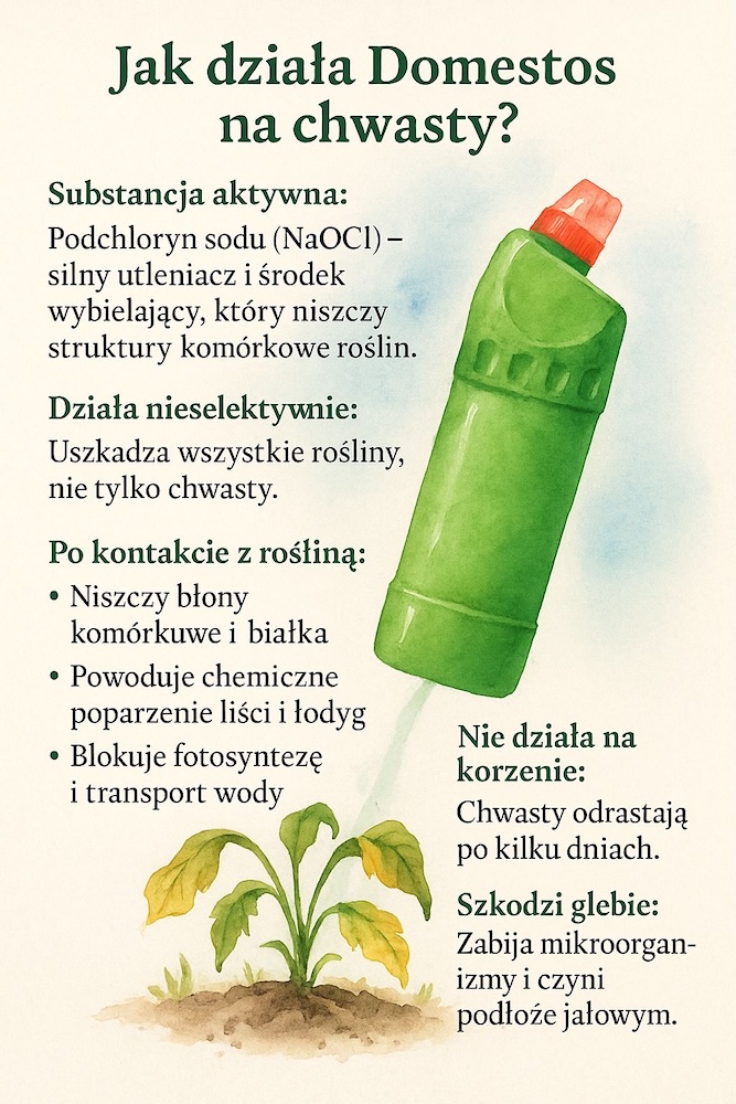 domestos na chwasty - skuteczność 