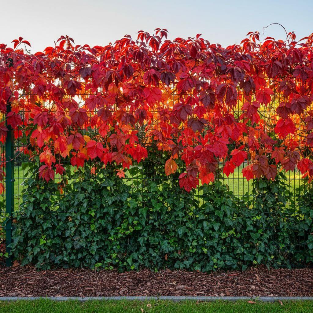 Najlepsze rabaty kwiatowe przy siatce ogrodzeniowej