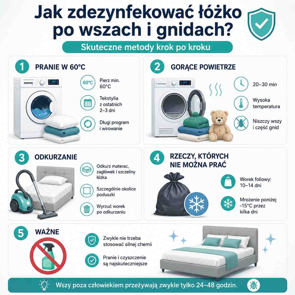 ile żyją wszy na pościeli i jak ją wyczyścić ile żyją wszy na pościeli i jak ją odkazić