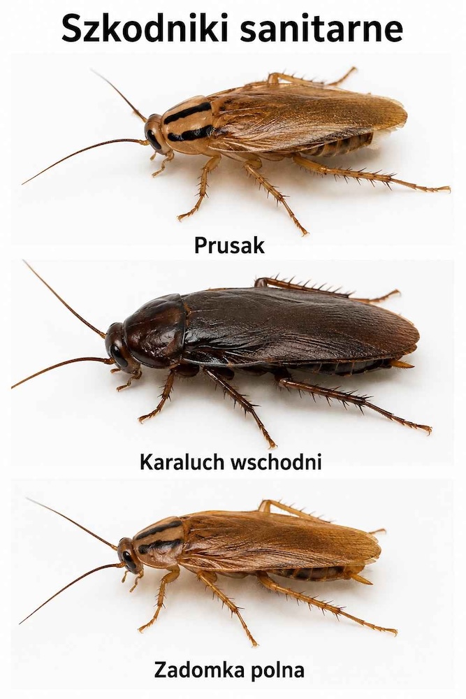robaki w domu - zdjęcia i nazwy popularnych szkodników sanitarnych 
